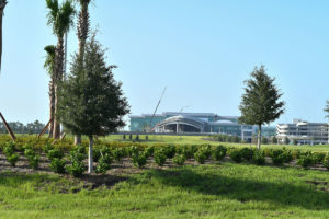 A scenic view of the Orlando International Airport South ARM Complex.